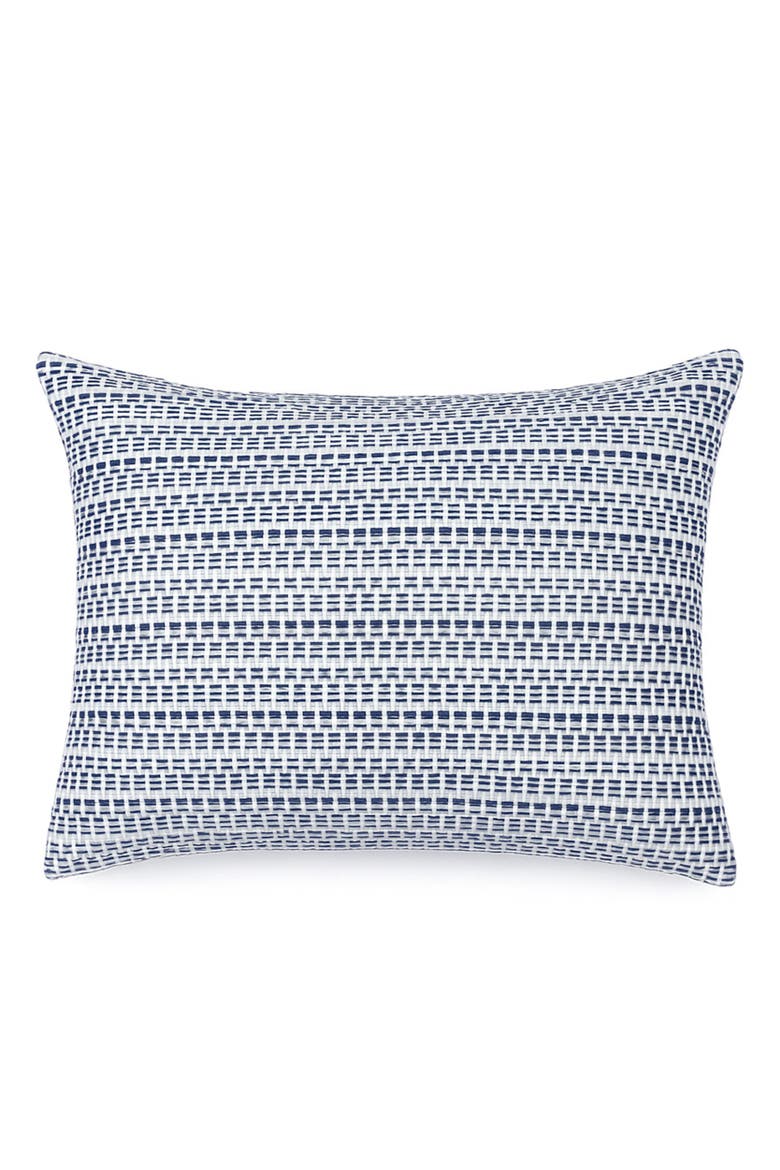 Compass Line Pillow, Alternate, color, Navy Blue