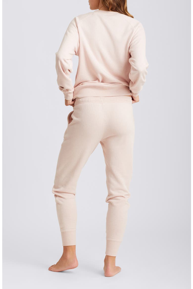 So Soft Fleecy Organic Cotton Pajamas, Alternate, color, PINK
