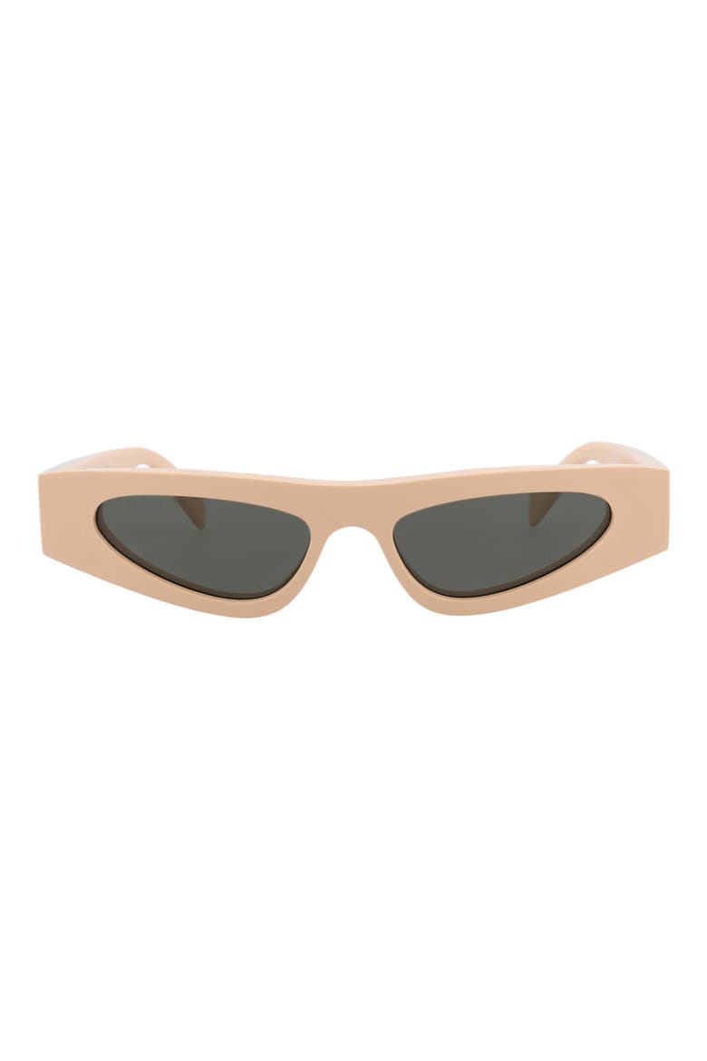 51mm Cat Eye Sunglasses, Main, color, PINK PINK GREY