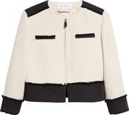 Max Mara Pagai Tweed Zip Jacket