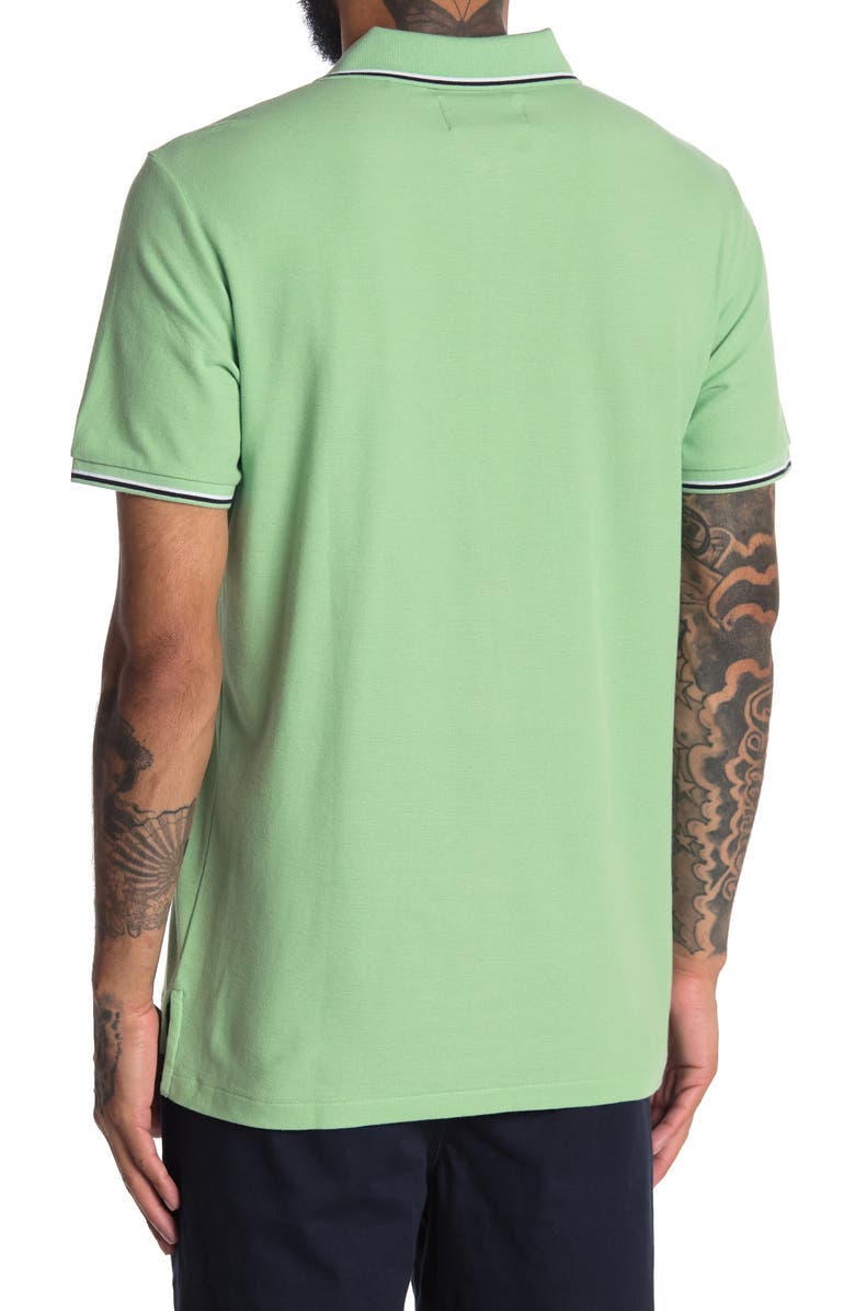 Original Penguin Mega Pete Tipped Polo, Alternate, color,