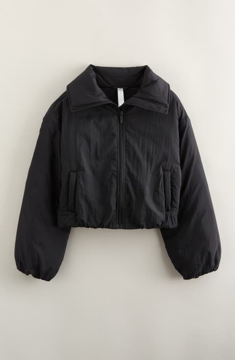 Kids' Ruched Crop Jacket (Little Kid & Big Kid)