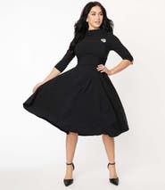 Unique Vintage Nicola Swing Dress