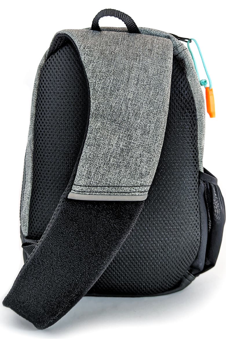 carter joey Sling Pack Heather Gray Children's Backpack, Alternate, color, Gray