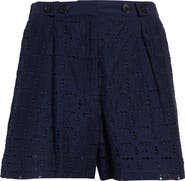 Derek Lam 10 Crosby Boswell Eyelet Lace Shorts