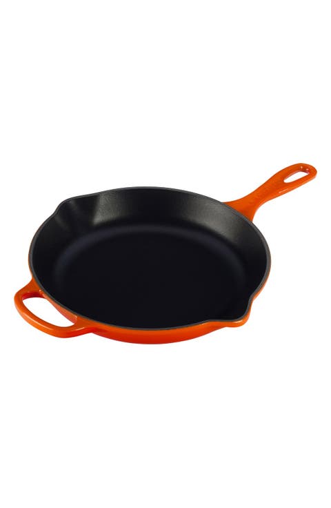 Signature Handle 10 1/4 Inch Enamel Cast Iron Skillet