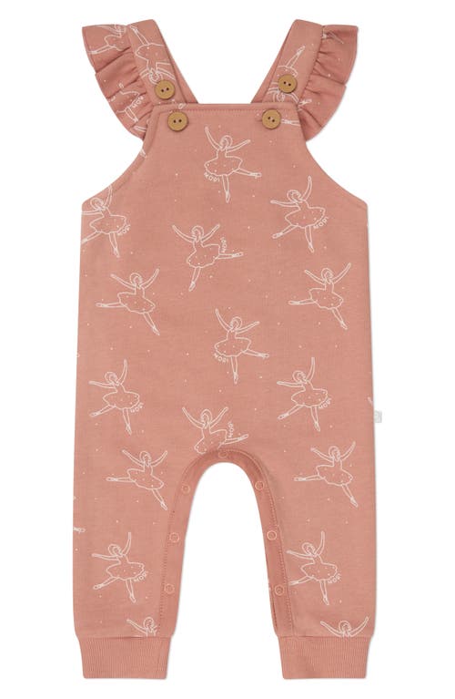 Mori Print Ruffle Romper In Ballerina Day Print