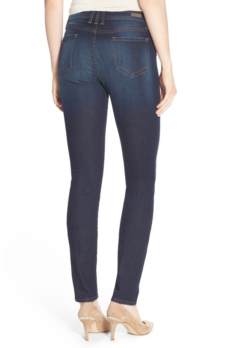 'Diana' Stretch Skinny Jeans, Alternate, color, BLINDING