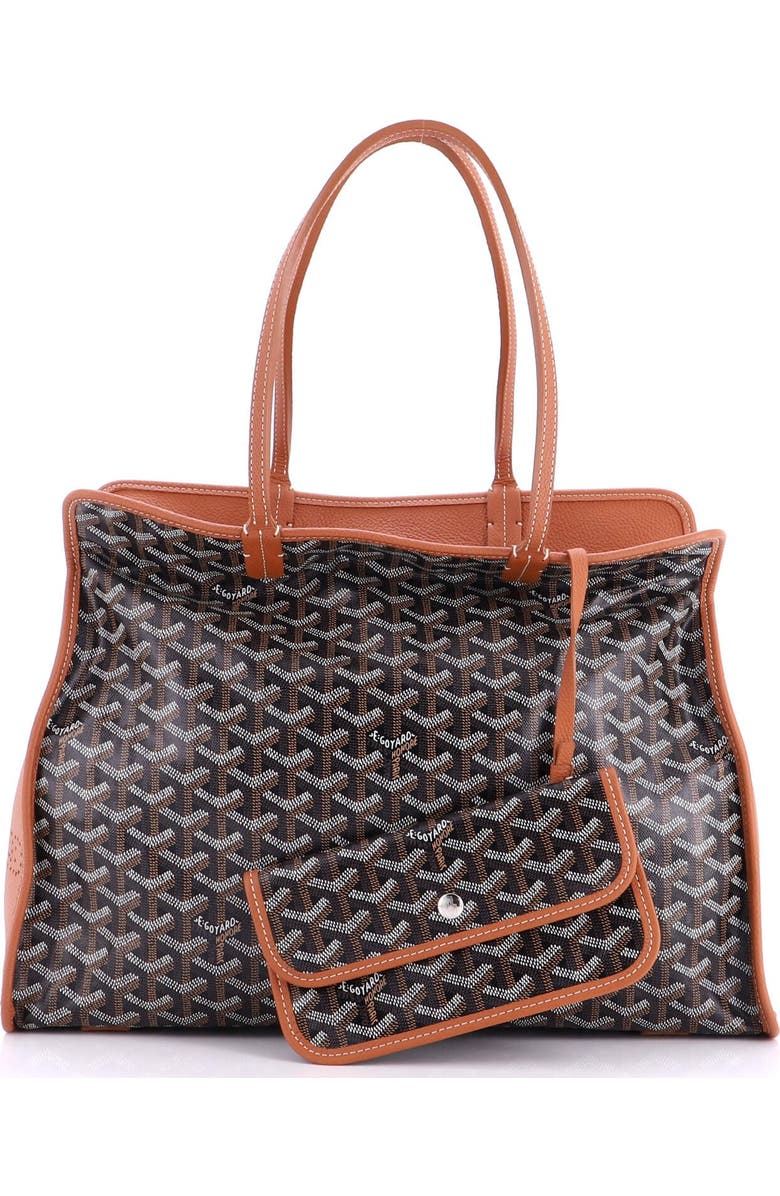 Pre-Owned Goyard Hardy Pet Carrier Coated Canvas PM, Alternate, color, Brown