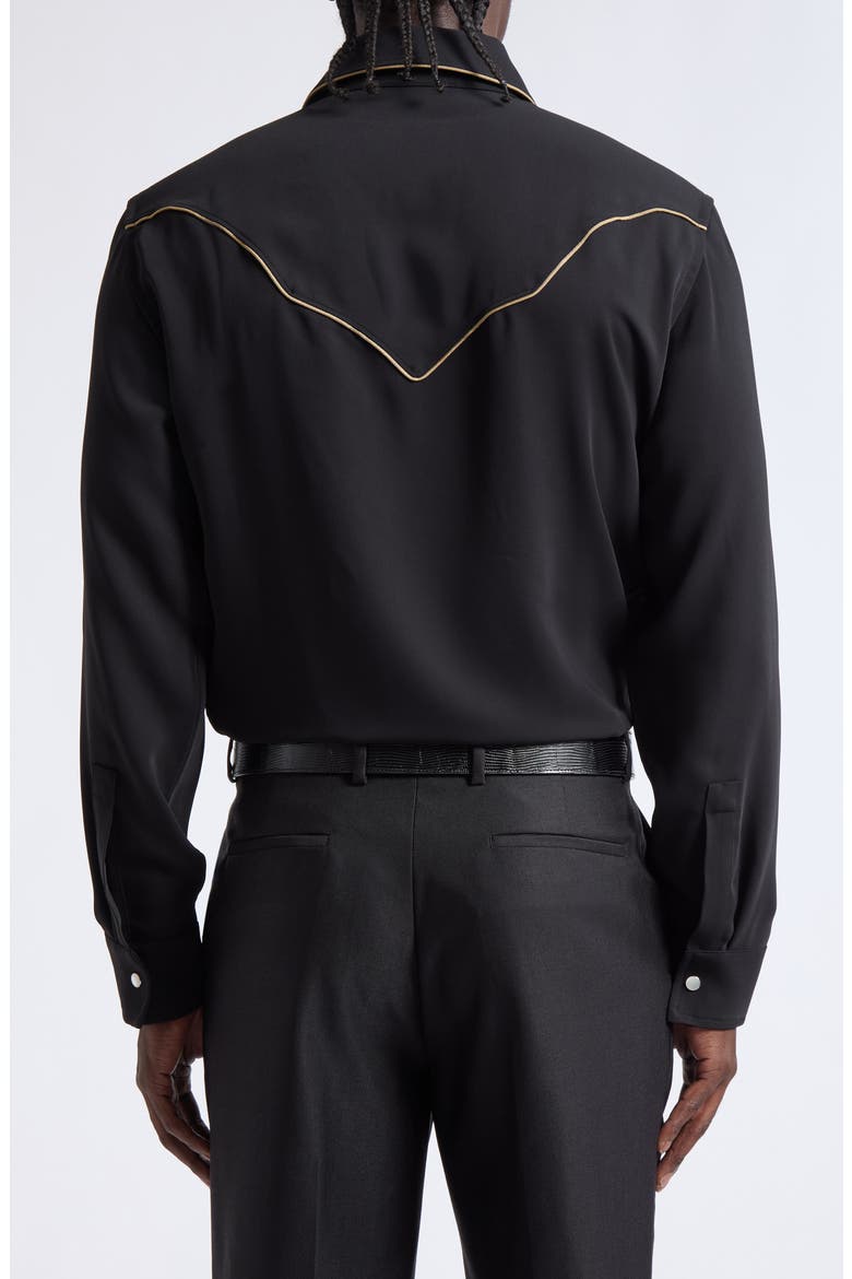 Western Shirt, Alternate, color, BLACK