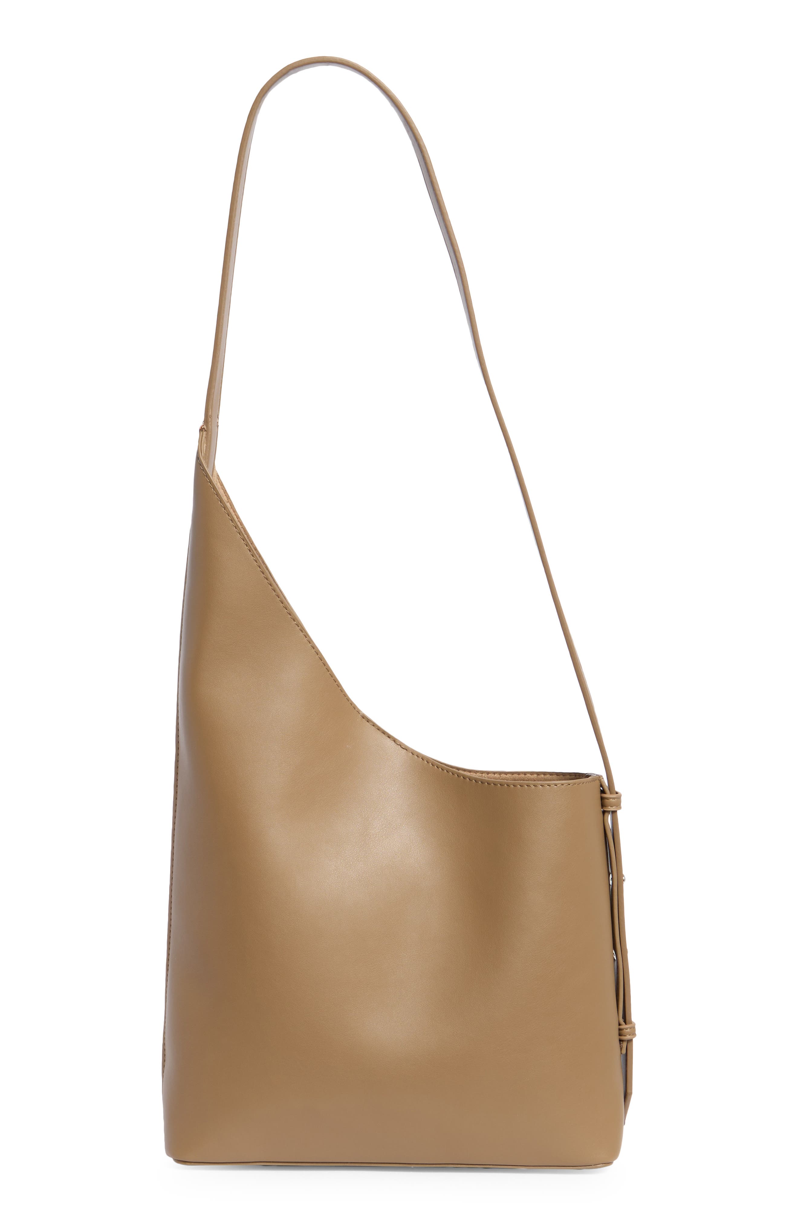 Asymmetric Hobo Bag, Alternate, color, GINGER