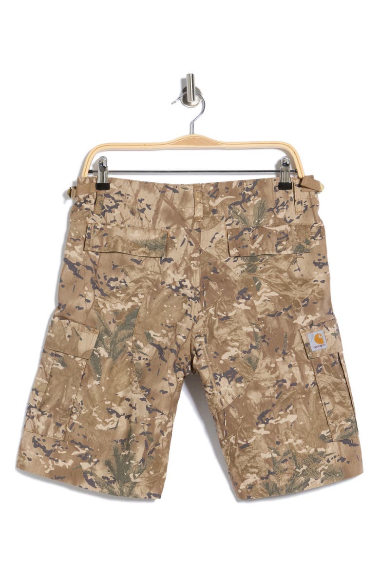 Carhartt Work In Progress Aviation Slim Fit Ripstop Cargo Shorts, Alternate, color, Camo Desert