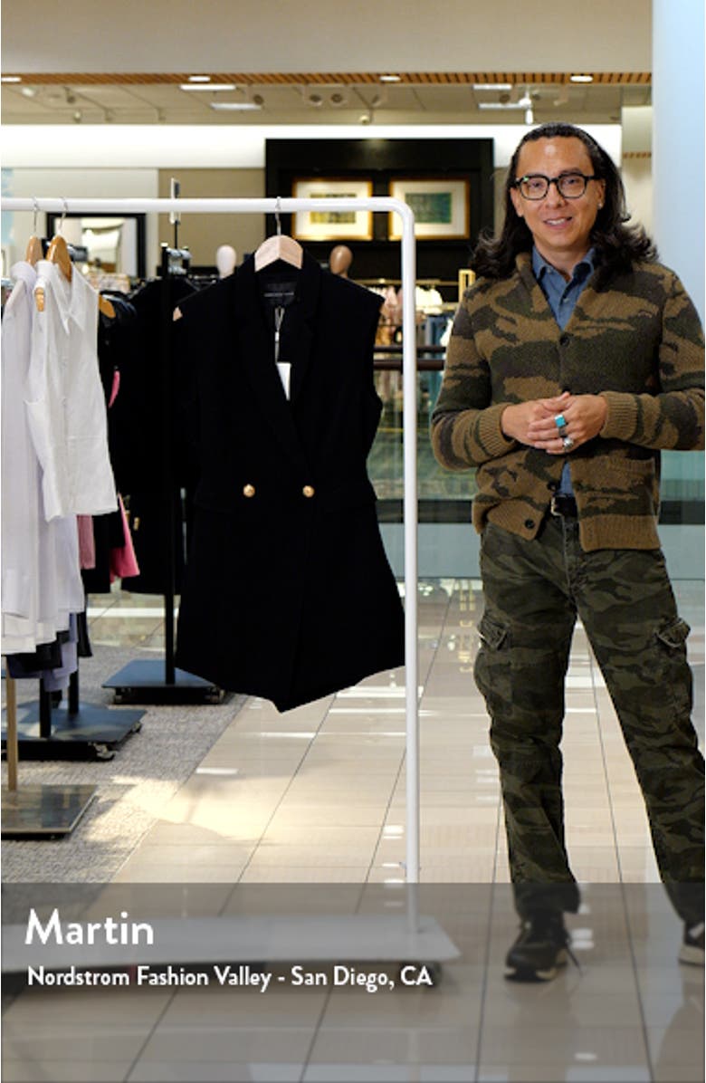 Sleeveless Blazer Romper, sales video thumbnail