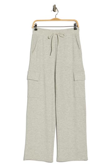 X By Gottex Waffle Knit Cargo Pants In Green