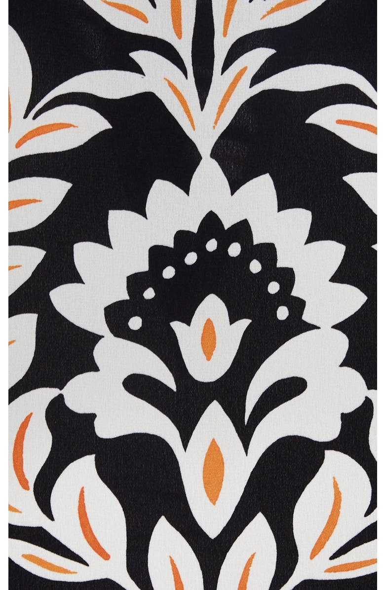 La DoubleJ Ascot Shirt Ghirlanda Black, Alternate, color, Ghirlanda Black