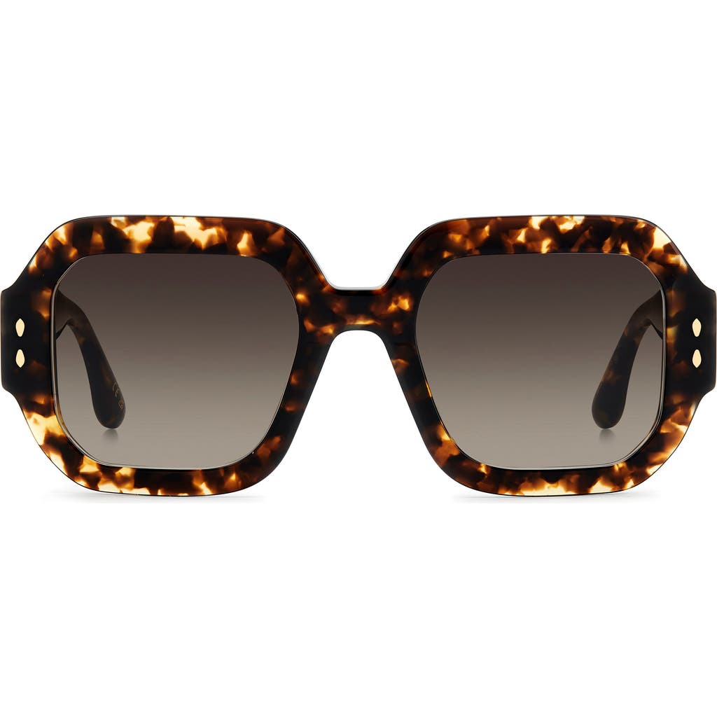 Isabel Marant 51mm Square Sunglasses In Brown