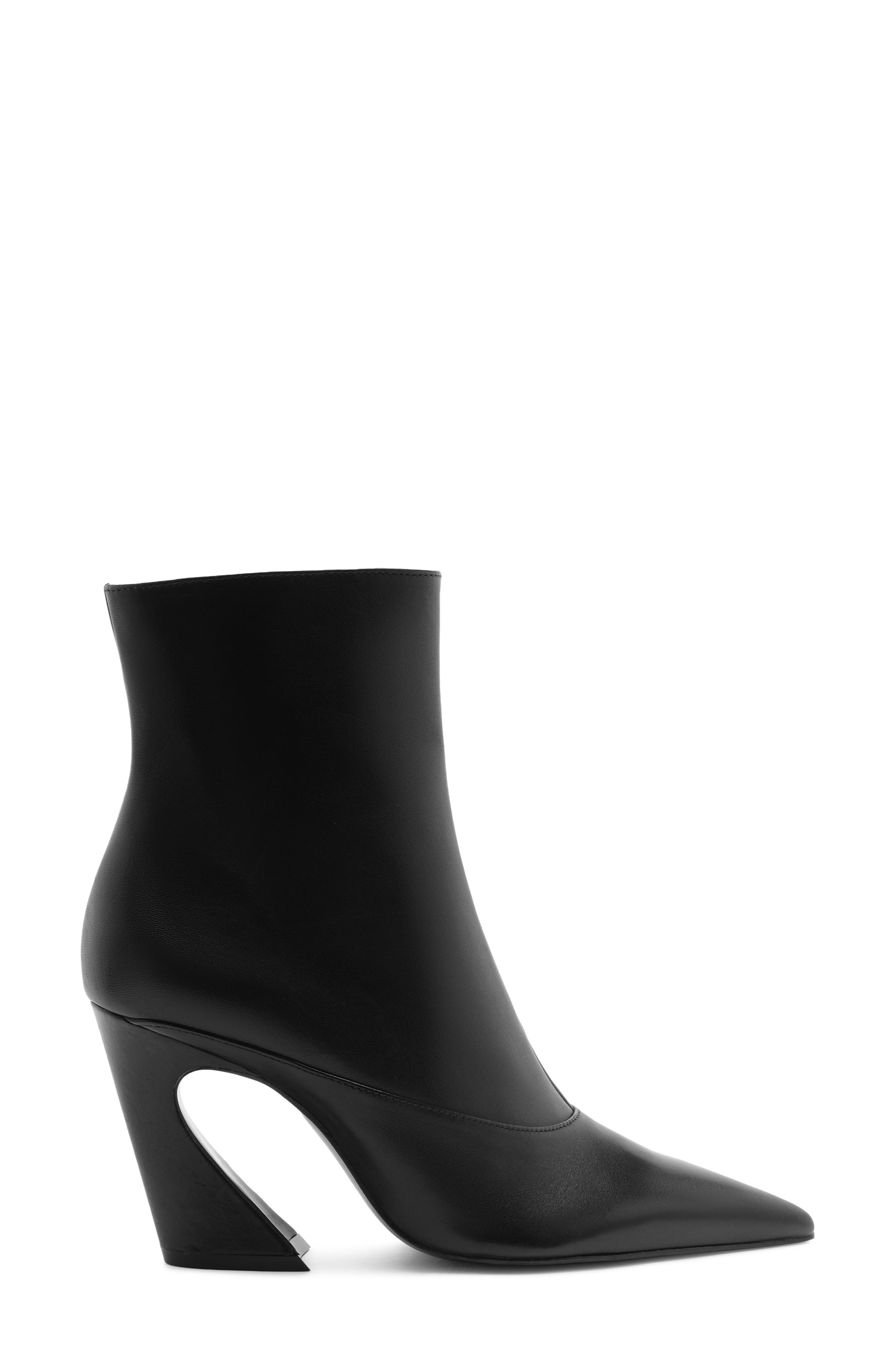 Lexi Mid Bootie, Alternate, color, BLACK