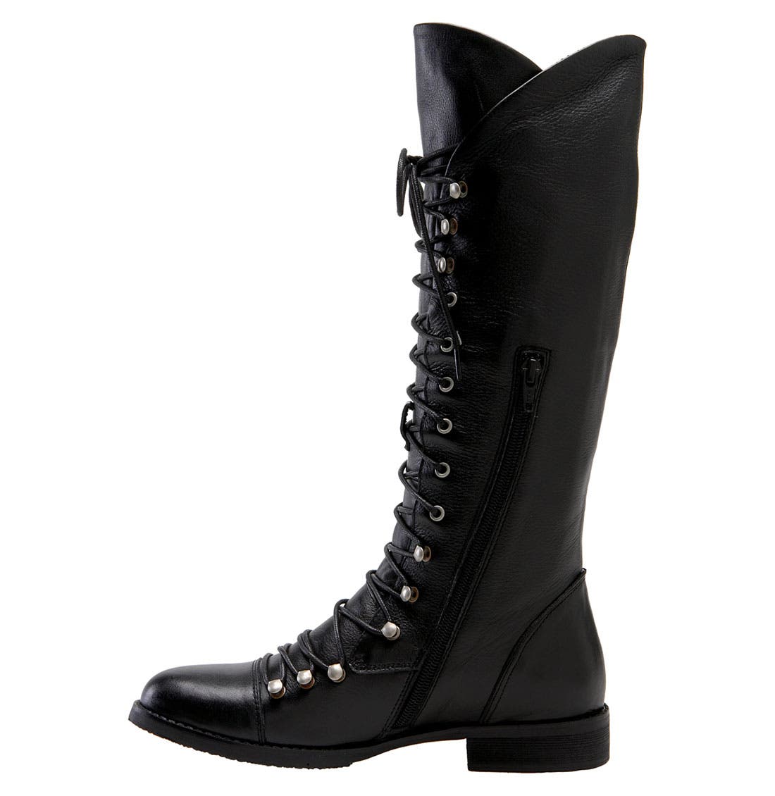'Hannah' Boot, Alternate, color, BLACK