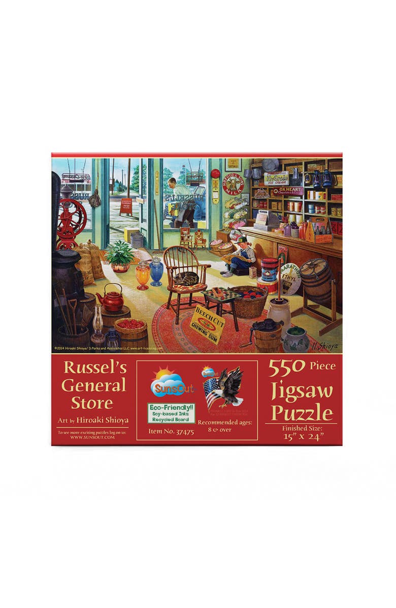 Sunsout Russel's General Store 550 piece Jigsaw Puzzle for Adults, Alternate, color, Multicolor