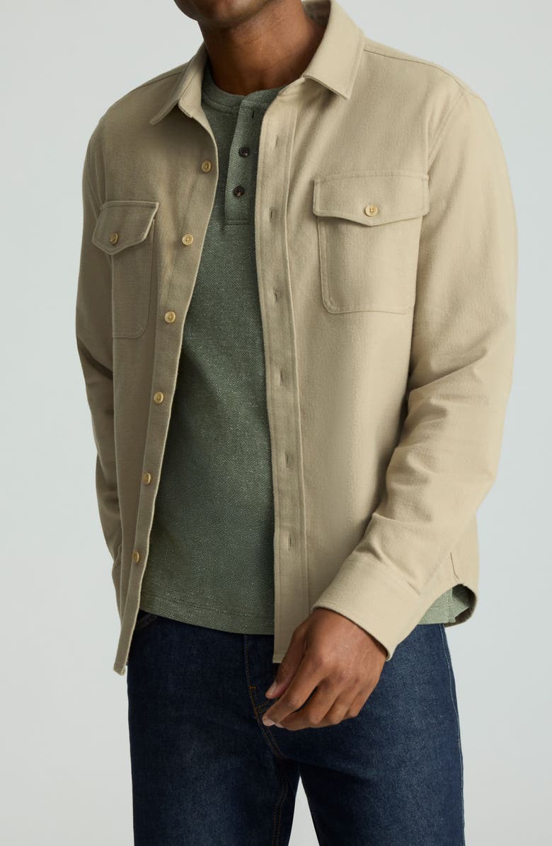 UNTUCKit Demarin Cotton Overshirt, Main, color,