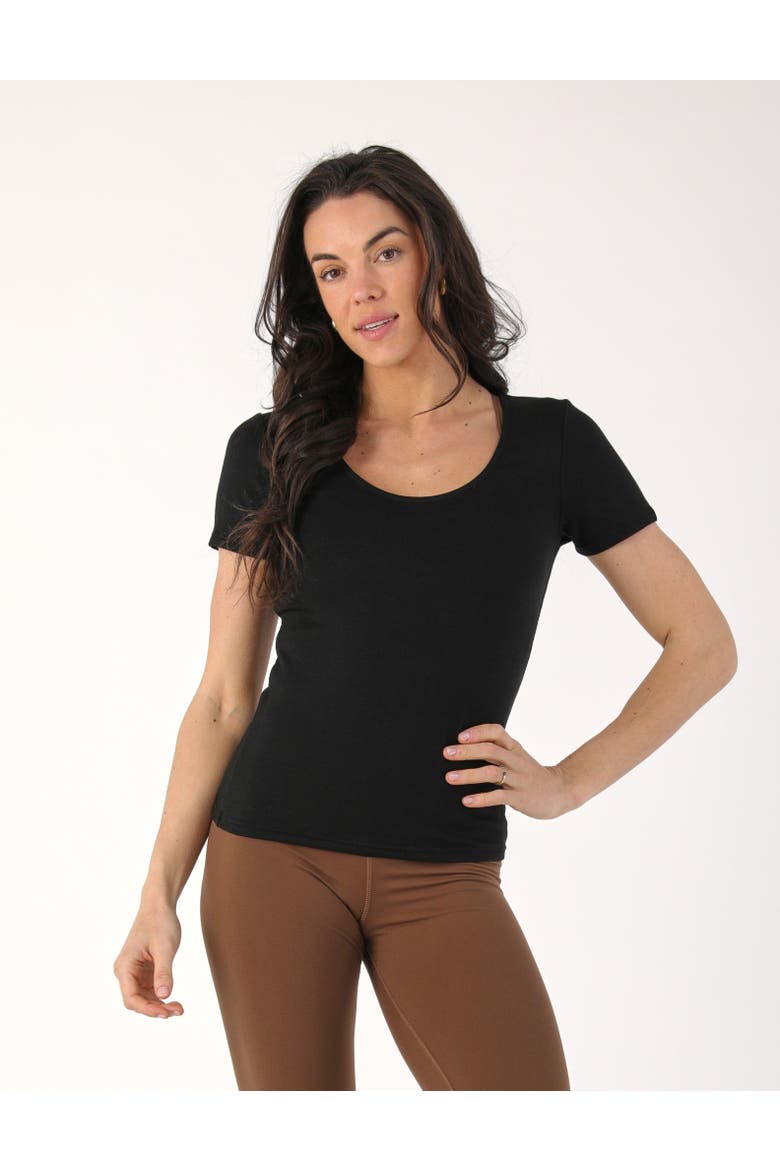 Avery Short Sleeve, Main, color, Black