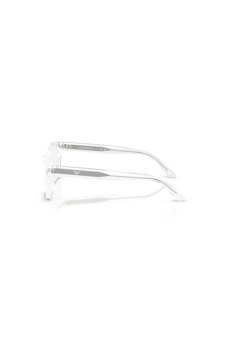 48mm Rectangle optical glasses, Alternate, color, Transparent