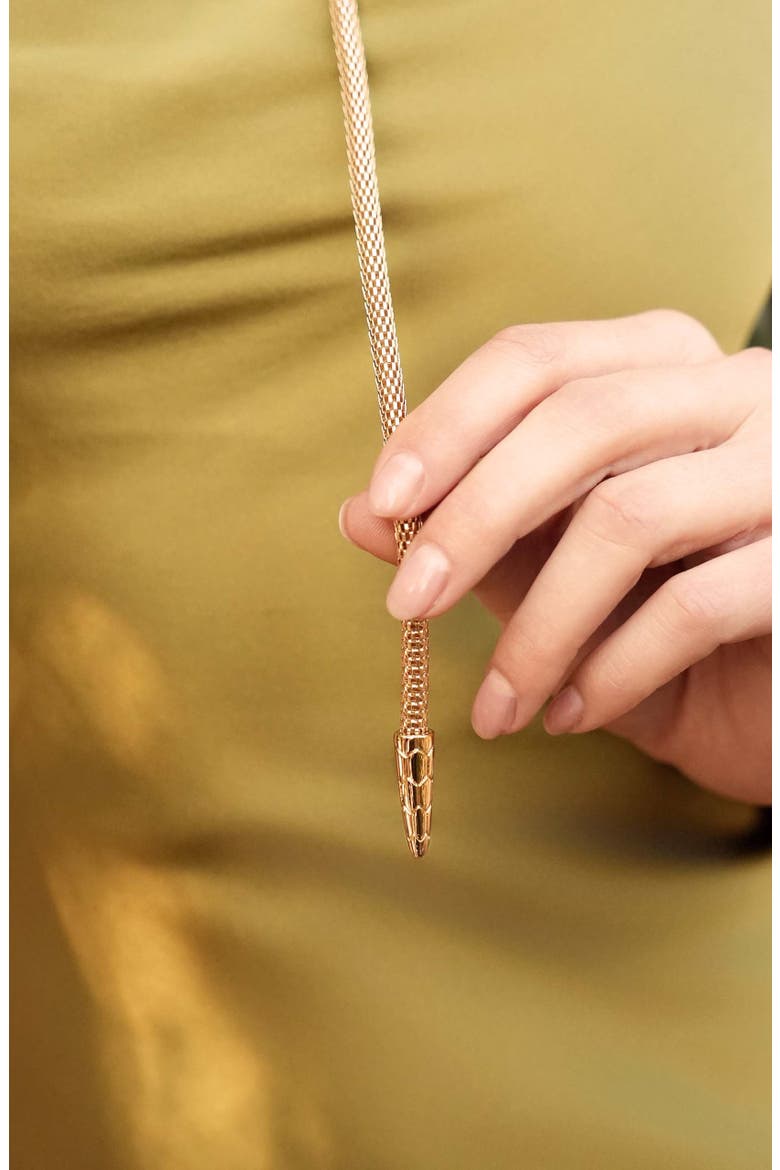 Serpentina Lariat Necklace, Alternate, color, GOLD