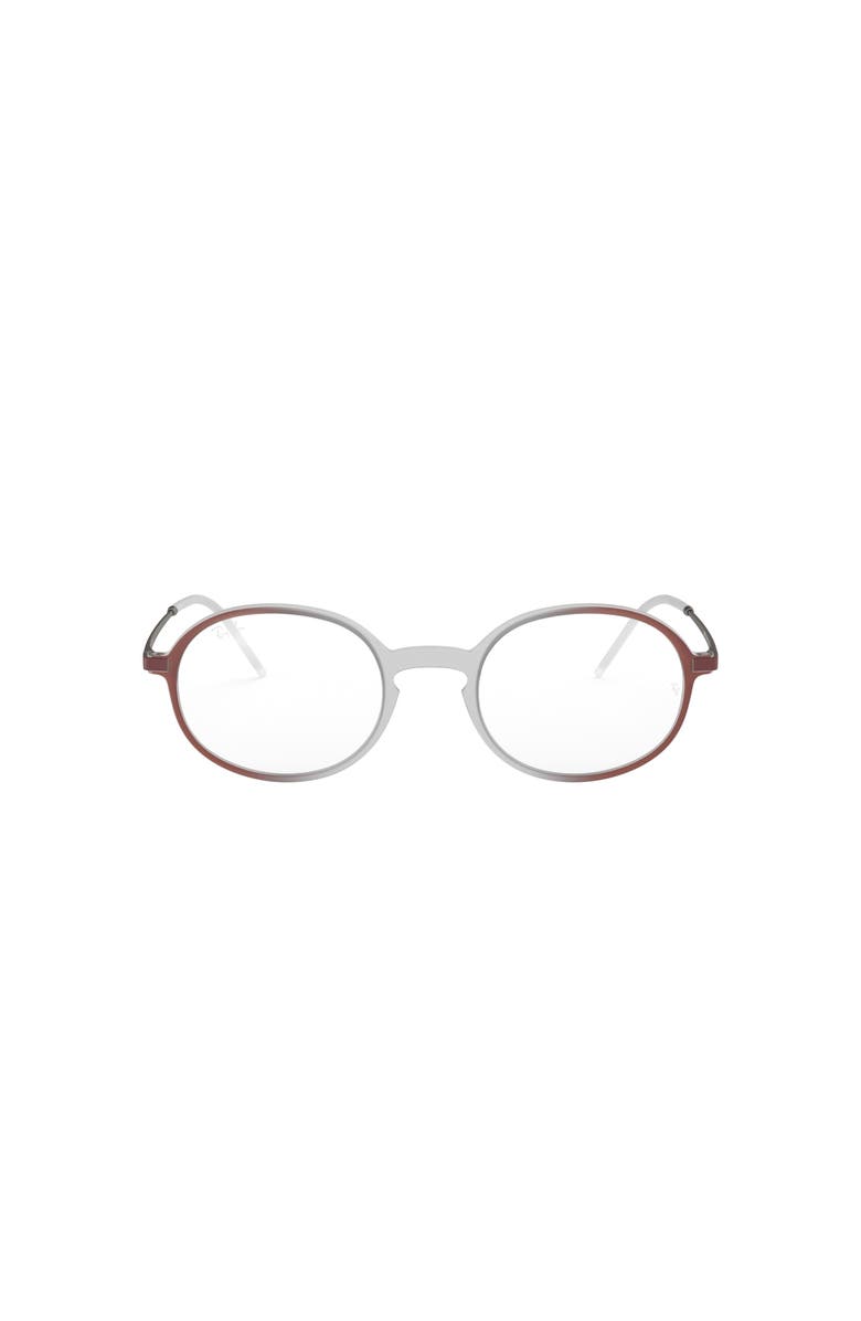 Ray-Ban 50mm Oval optical glasses, Alternate, color,