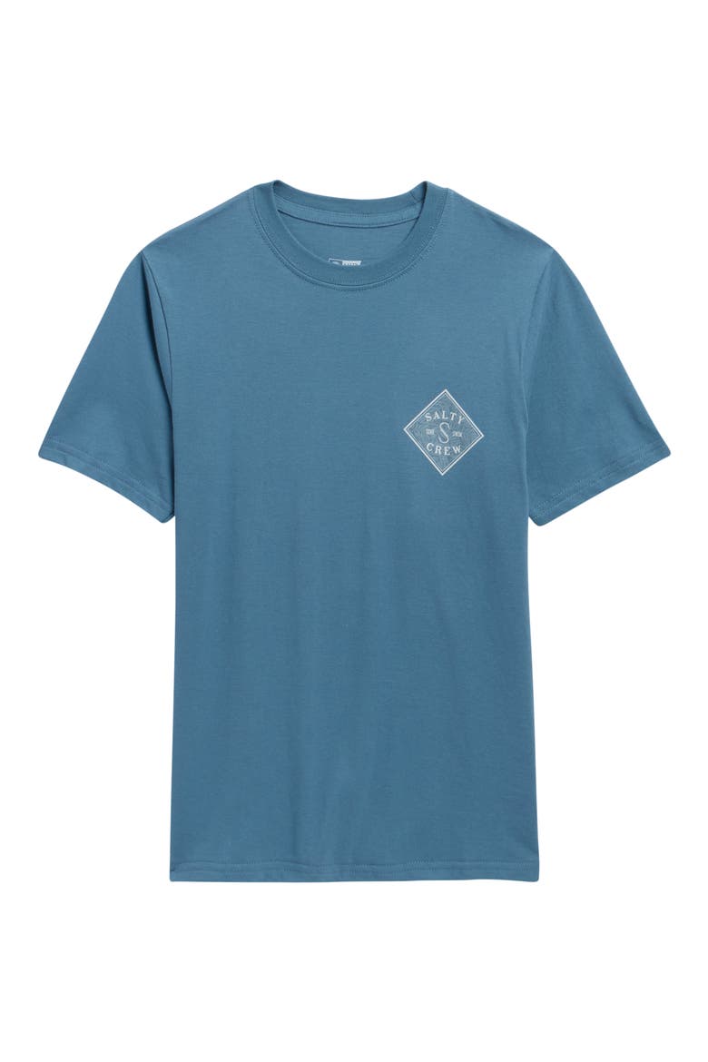 Kids Tippet Fill Cotton Graphic T-Shirt, Main, color, SLATE