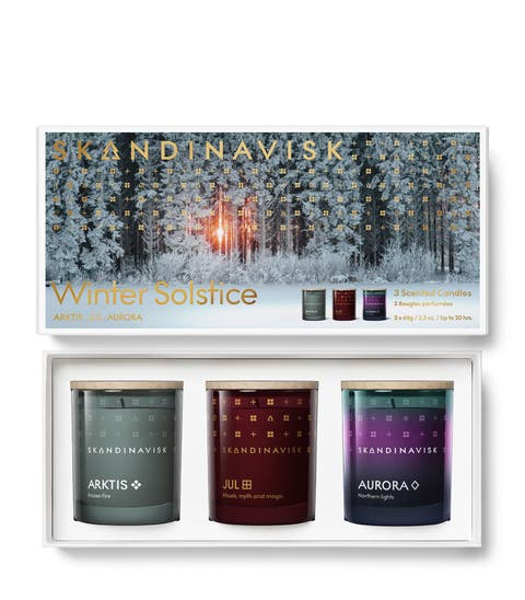 GIFTSET - Winter Solstice Candle 65g x 3
