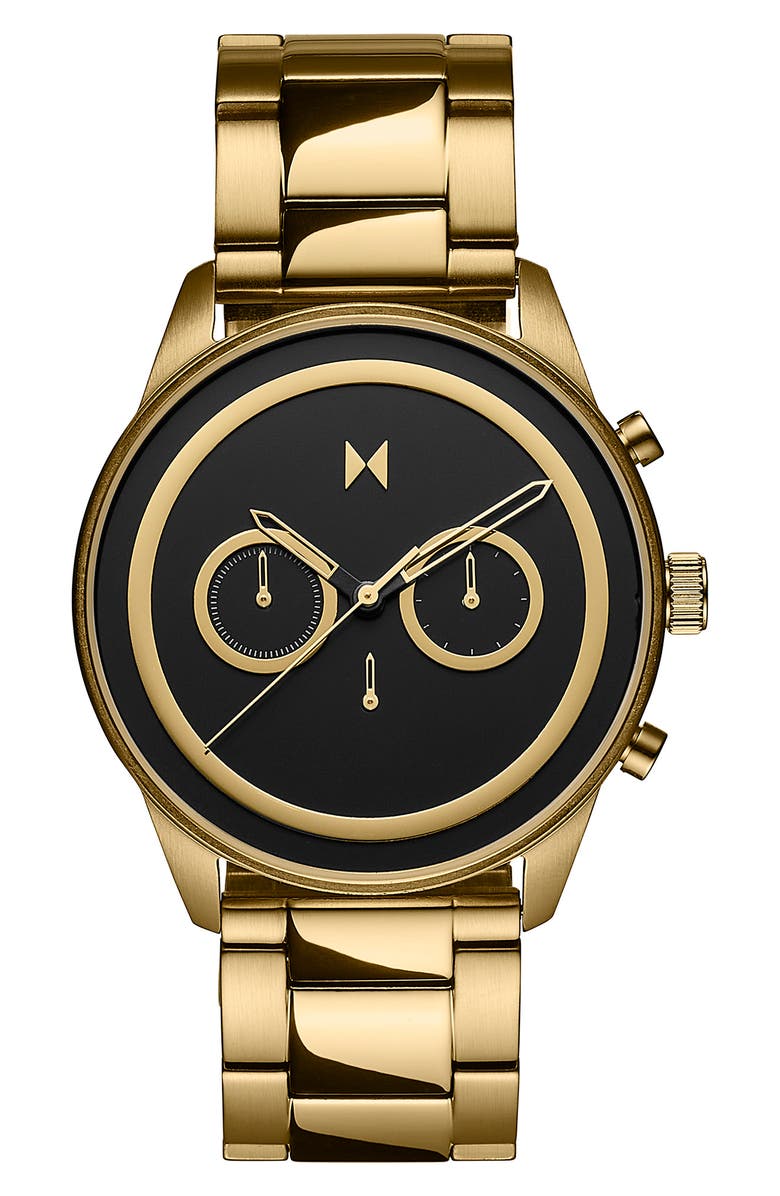 MVMT WATCHES MVMT Powerlane Chronograph Bracelet Watch, 43mm, Main, color, 