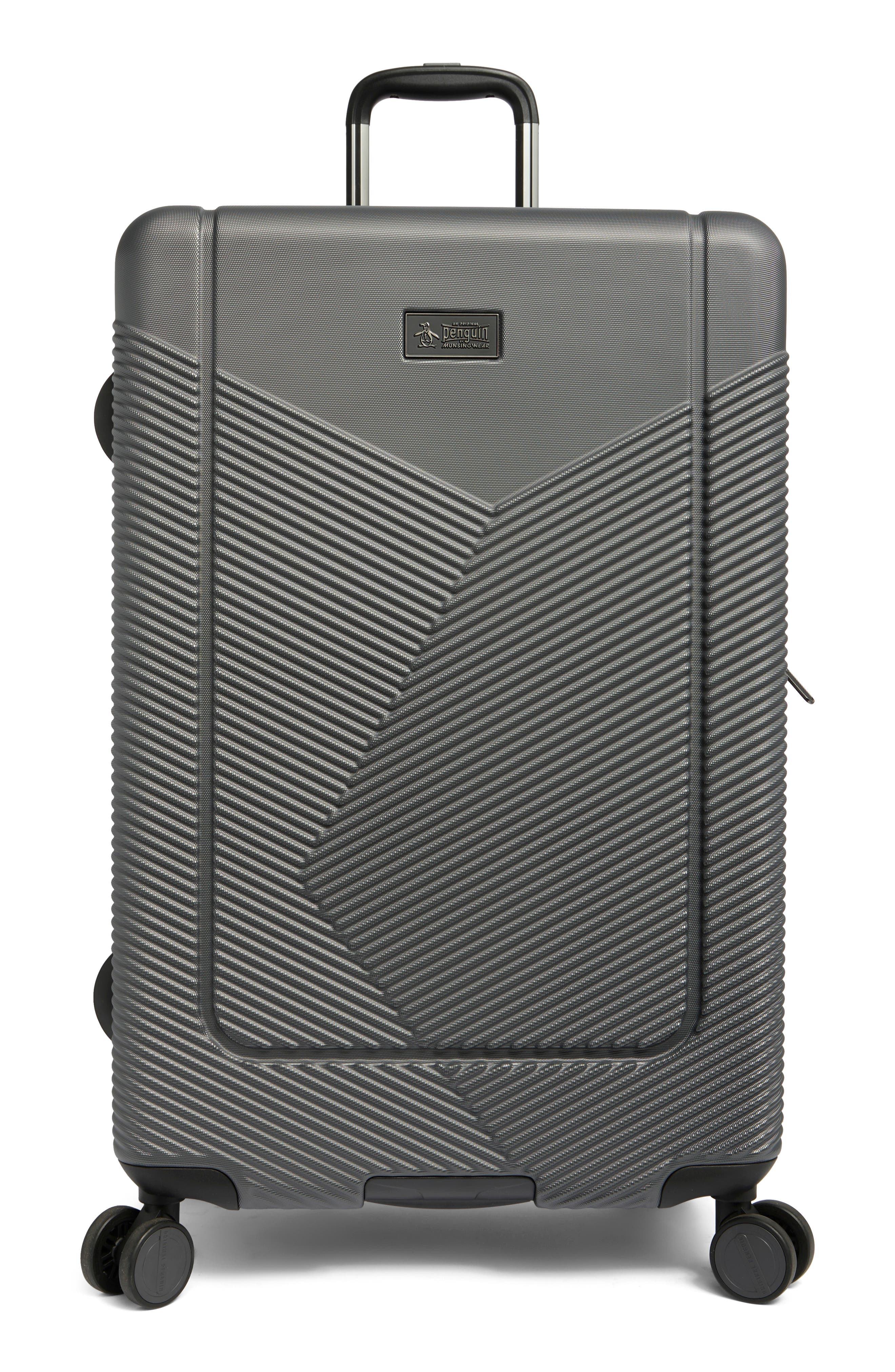 Original Penguin Eli 29-Inch Hardside Spinner Luggage, Main, color, Charcoal