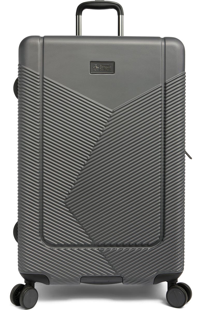 Original Penguin Eli 29-Inch Hardside Spinner Luggage, Main, color, Charcoal