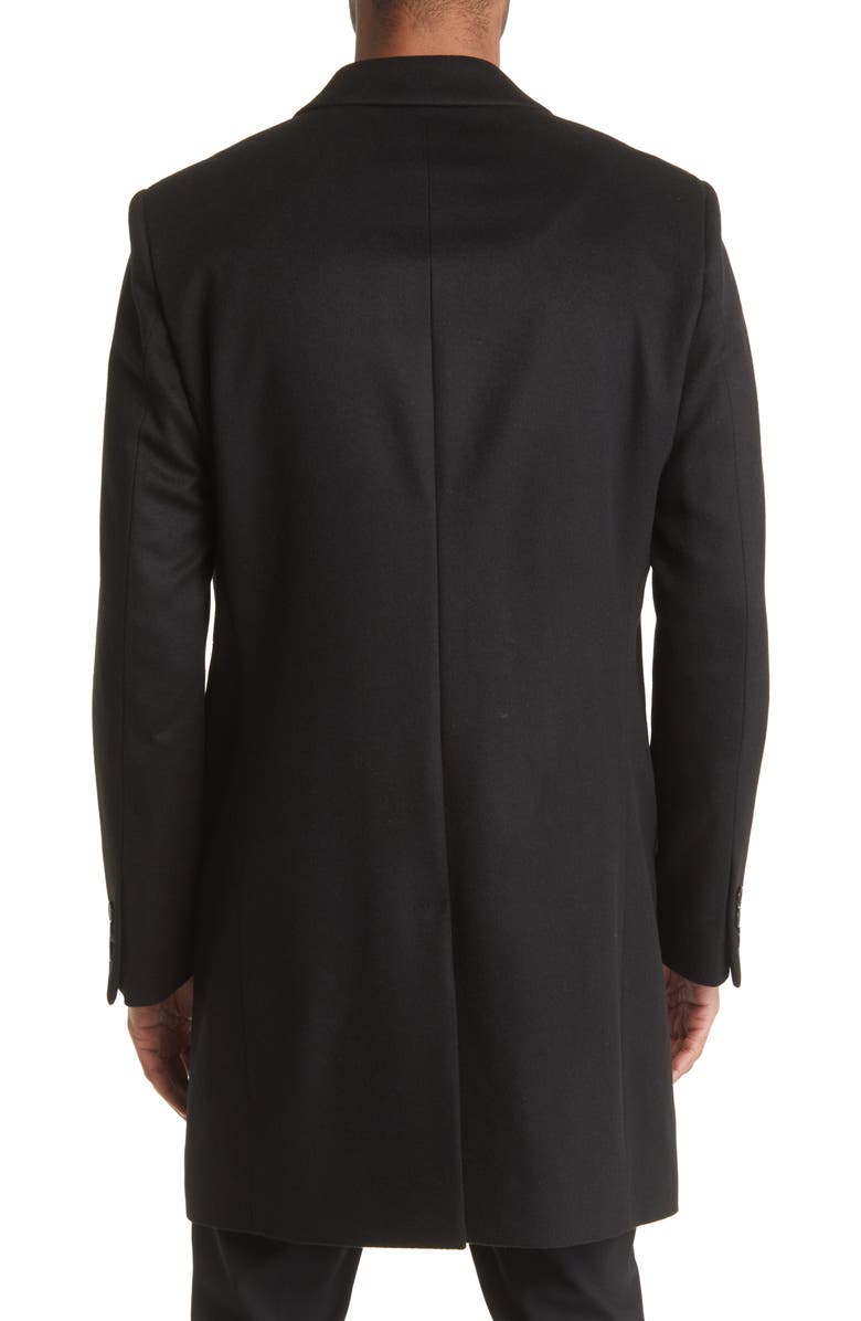 BOSS Hyde Wool & Cashmere Melton Car Coat, Alternate, color, 