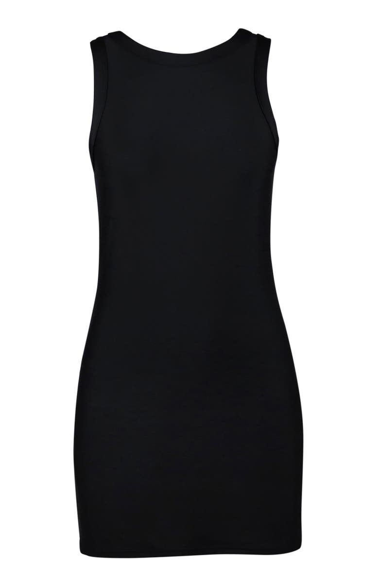 Swim Systems Giovanna Cover-up Dress, Alternate, color, Black