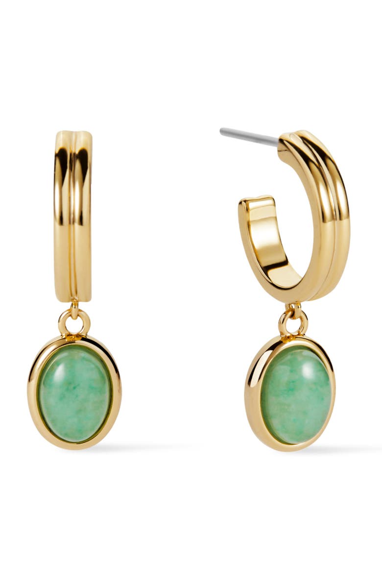 Ana Luisa Gemstone Hoop Earrings - Dobby, Main, color,