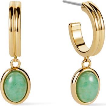 【ana luisa】DOBBY 14K ジェムストーン フープピアス ana luisa】DOBBY 14K ジェムストーン フープピアス (ana luisa