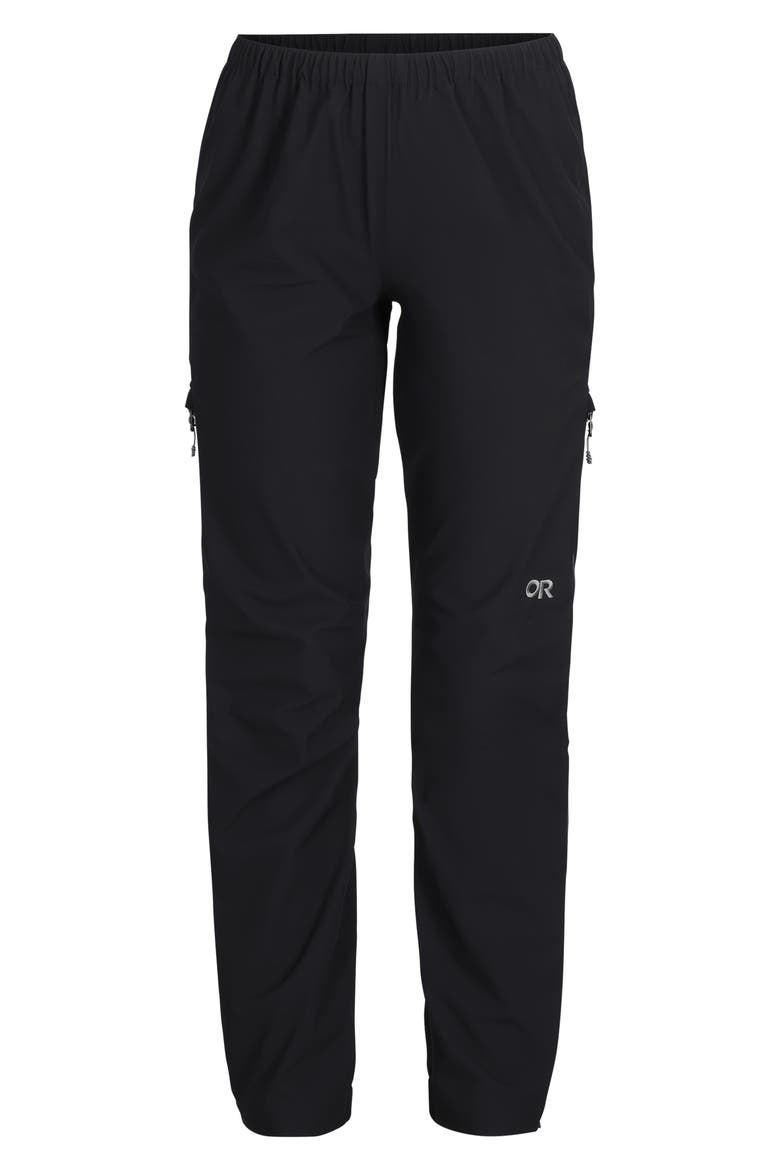 Aspire 3L Water Repellent Pants, Alternate, color, BLACK