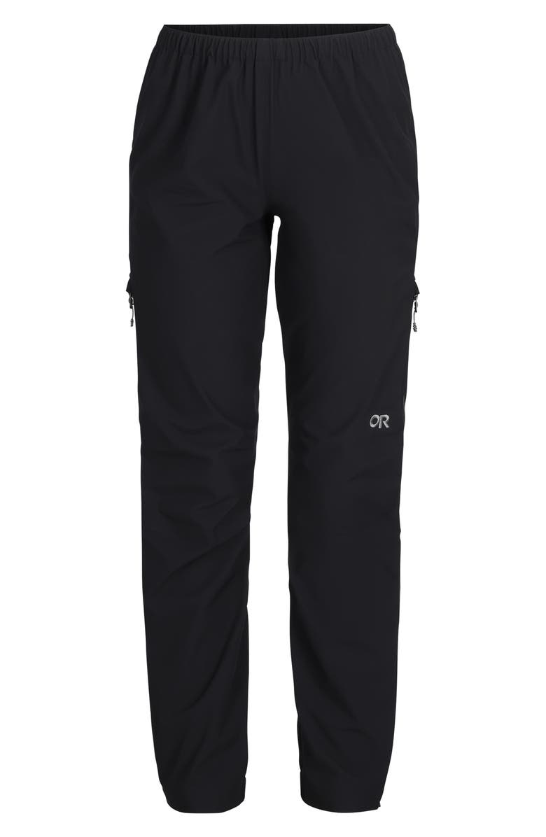 Outdoor Research Aspire 3L Water Repellent Pants, Alternate, color, Black