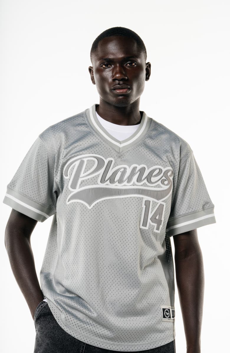 PAPER PLANES Baseball Practice Jersey, Alternate, color, Grey