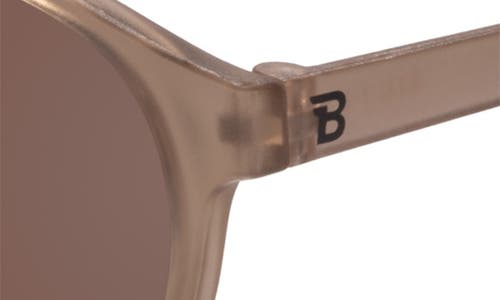 Babiators Kids' Cocoa Cloud Small 41mm Keyhole Sunglasses In Brown