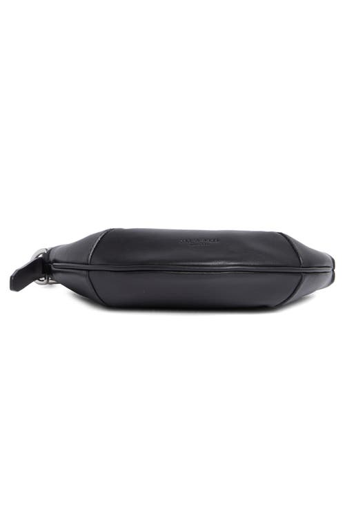 Rag & Bone Small Mercer Leather Hobo Bag In Black