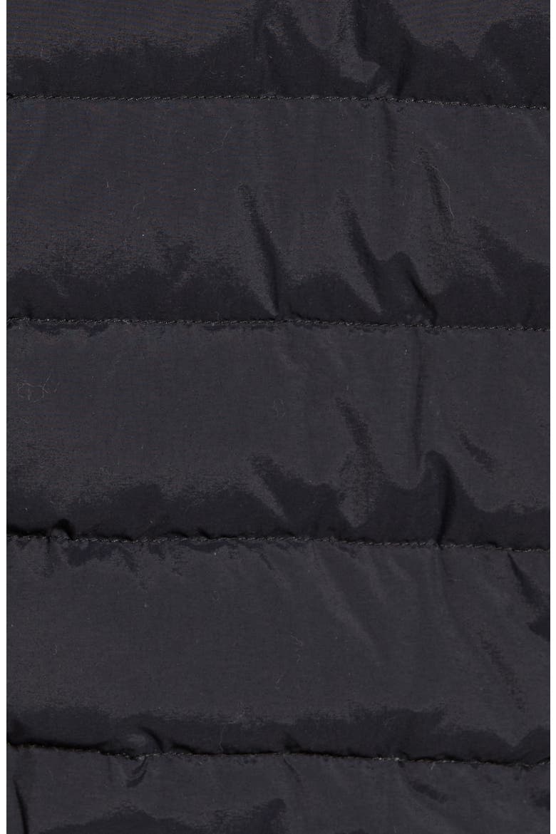 Cabri Hooded Slim Fit Down Jacket, Alternate, color, BLACK