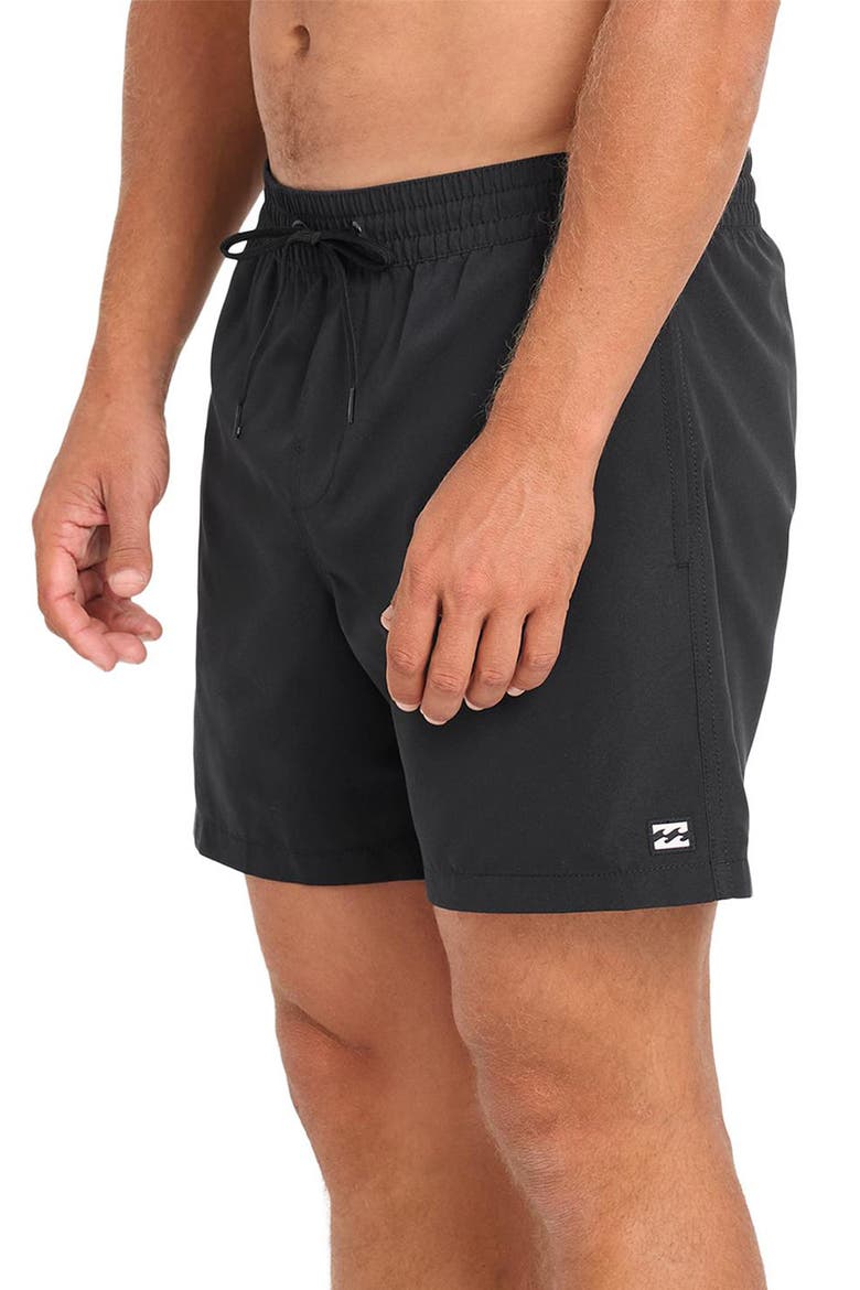 All Day Volley Swim Trunks, Alternate, color, BLACK