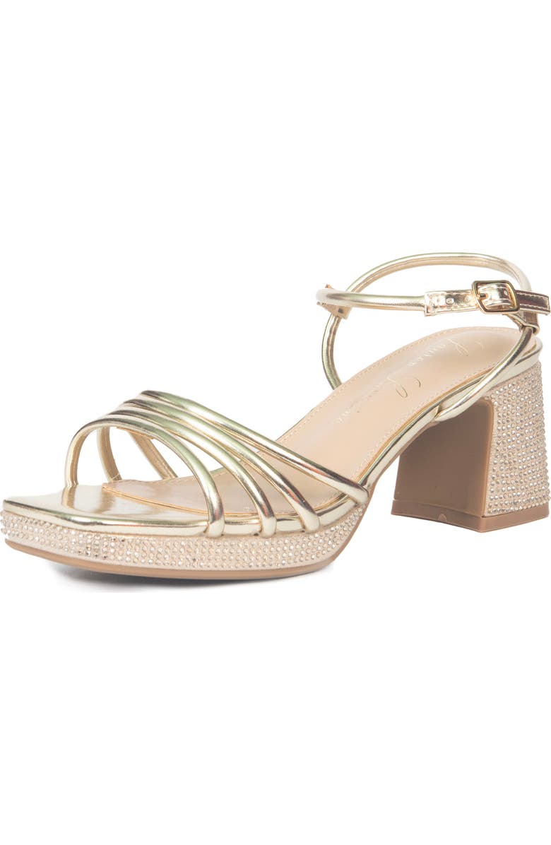 Lauren Lorraine Janie Sandals, Main, color, Gold