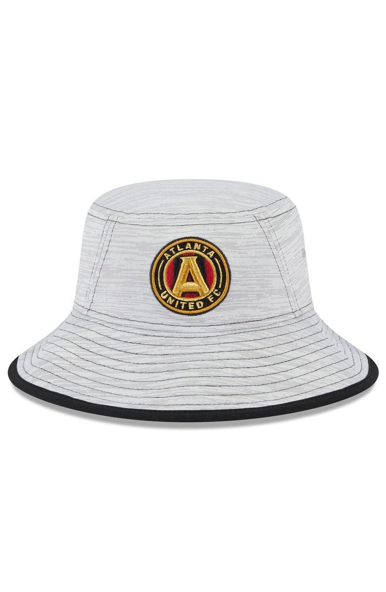 New Era Men's New Era Gray Atlanta United FC Game Bucket Hat, Main, color, 