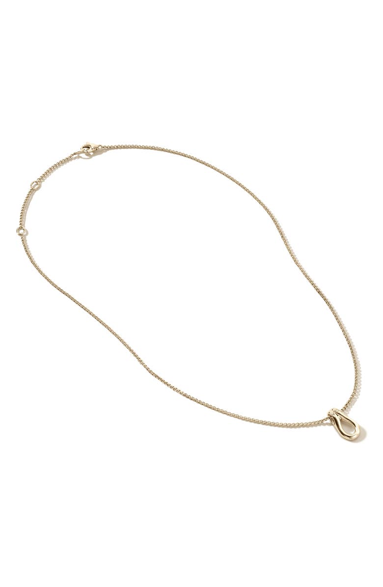 John Hardy Surf Pavé Diamond Pendant Necklace, Alternate, color, 