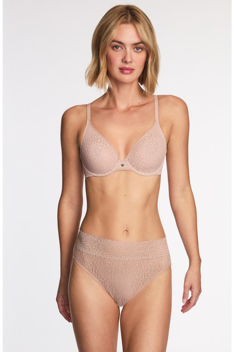 High Bar™ Unlined Underwire Plunge Bra, Alternate, color, ROEBUCK