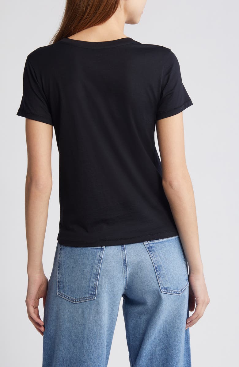 FRAME Baby Tee, Alternate, color, Black