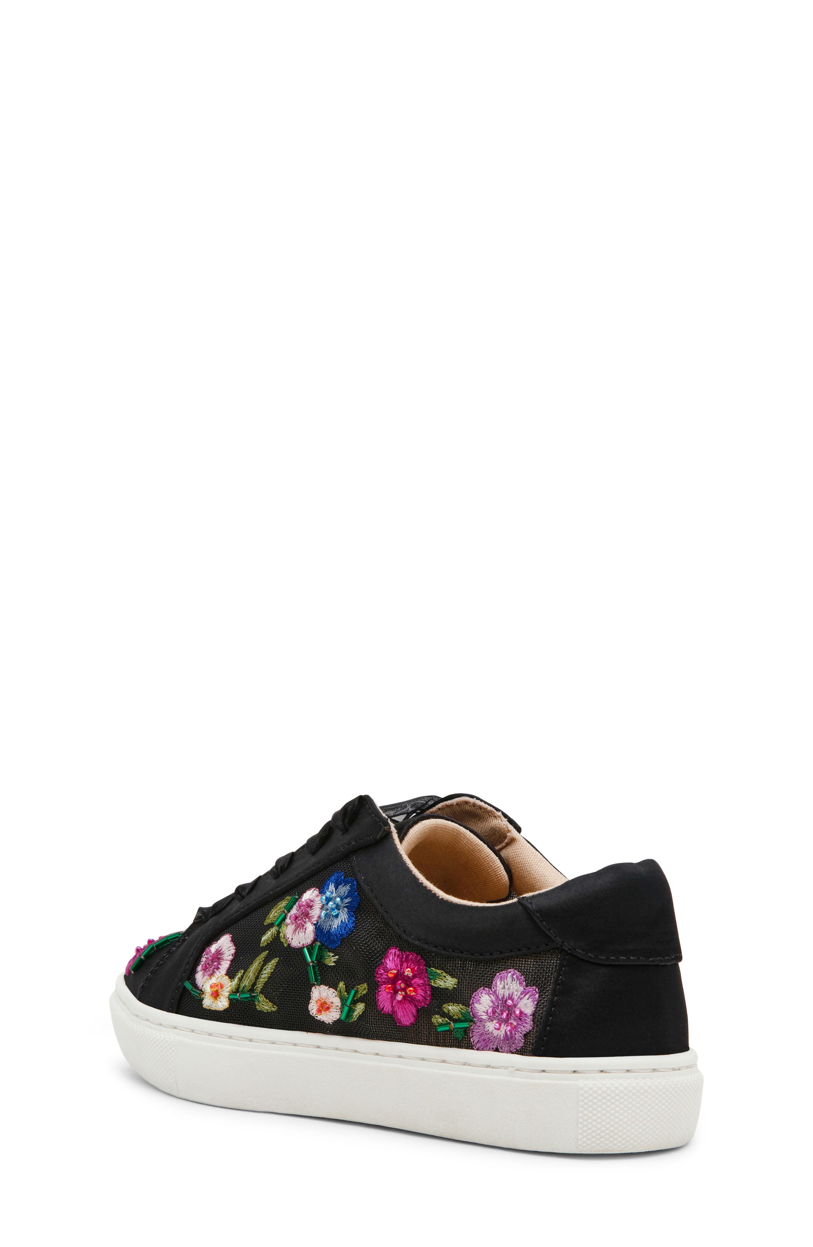 Betsey Johnson Kids
 Jayla Sneaker, Alternate, color, Black Multi Floral
